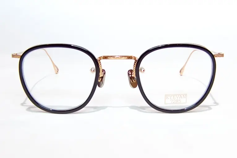 値引き中】廃盤 希少 eyevan 7258 model 158 ゴールド