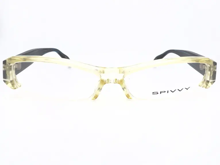 スピビー SPIVVY｜SP-2049 CL｜スピビーの伸びやかなスクエアフレーム｜『誠眼鏡店』上質なメガネの買取・販売・レンズ交換