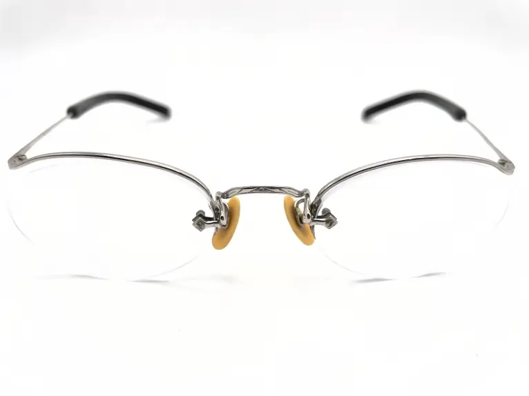 アメリカンオプティカル AmericanOptical ｜AO 12KGF 黒本鼈甲 ワンポイント｜アメリカンオプティカルの黒鼈甲カスタム｜『誠眼鏡 店』上質なメガネの買取・販売・レンズ交換