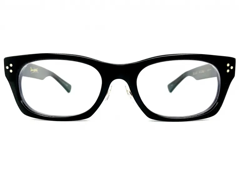 金子眼鏡 KAS-11 BK 黒縁メガネ 21AW - サングラス/メガネ