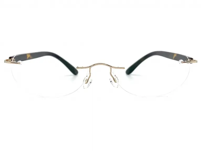 アメリカンオプティカル AmericanOptical ｜本鼈甲 べっ甲 12KGF(12K) 金張り ツーポイント リムレスフレーム Vintage  ヴィンテージ カスタム｜アメリカンオプティカルのヴィンテージに本鼈甲カスタムだと!?｜『誠眼鏡店』上質なメガネの買取・販売・レンズ交換