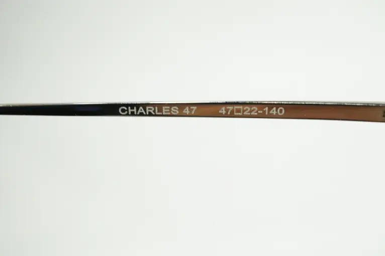 CHARLES 47 Silver｜中古・ヴィンテージ・廃盤メガネの格安販売