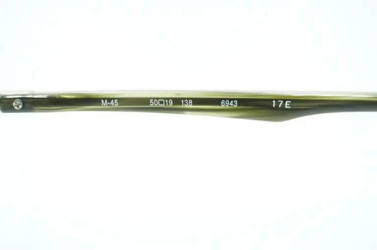 999.9 フォーナインズ ダークオリーブササ × アンティークゴールド メガネ M-36 ダークオリーブササ（ﾌｫｰﾅｲﾝｽﾞ） – メガネワールド